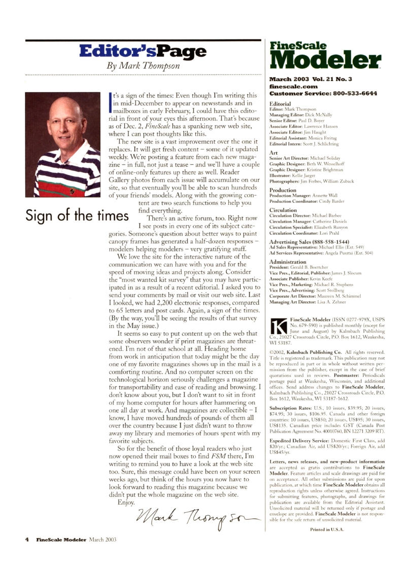 FineScale Modeler 2003-03 (Vol21-03)